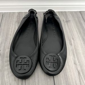 Tory Burch flats, black size 7